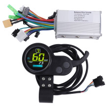 Kit de controlador de motor sin escobillas con arnés de cableado multifuncional, fácil instalación, controlador de bicicleta eléctrica de 350 W,