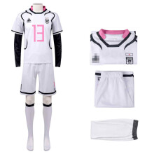 Anime Cosplay Outfit For Male Characters, Sportswear Set Featuring Comfortable Fabrics And Breathable Fabric Technology, Football Tracksuit Design