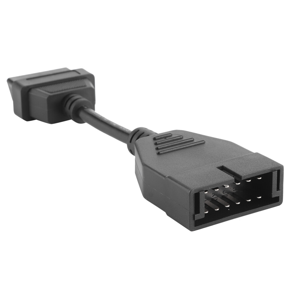 Obd2 To Obd1 Gm Adapter, Obd1 12 Pins To Obd2 16 Pins Scanner Diagnostic Tool Obd Ii Adapter Cable Connector For Gm Vehicles, Compatible With Obd1 9358999166452