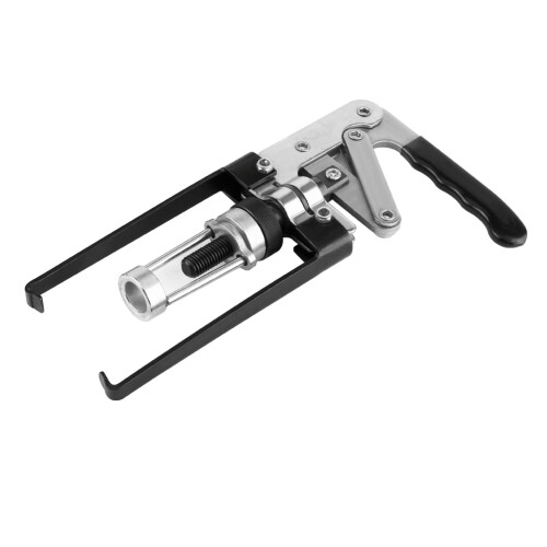 Valve Spring Compressor, Engine Valve Spring Tool with Depth Adjustable Reach and Reversible Jaw Adaptor for OHV OHC CVH Engines, Automatic Cam 1