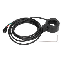 Acelerador de pulgar de control de velocidad de alta calidad para bicicleta eléctrica. Controlador universal de sensor Hall para acelerador de