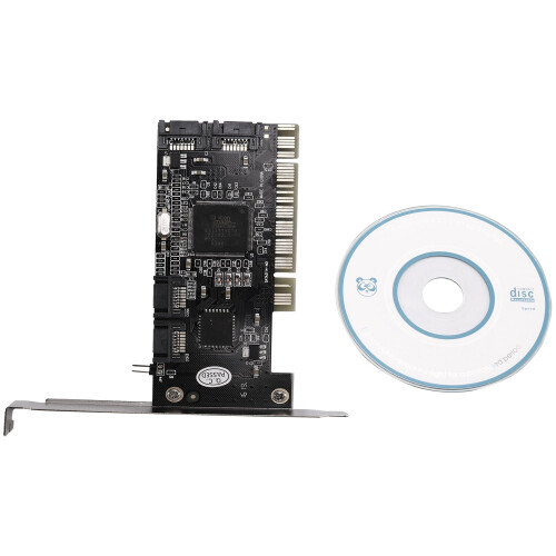 Placa de Expansão SATA 3114Array Card com 4 Portas e Conversão PCI para SATA 1