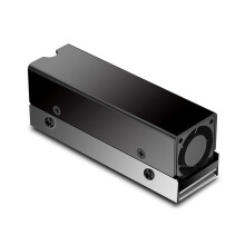 Radiator M.2SSD NVMe, dysk SSD M2 2280, radiator cyrkulacji powietrza z wentylatorem, aluminiowy radiator, podkładka termiczna, chłodnica