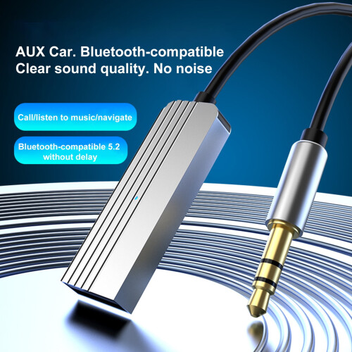 Προσαρμογέας ήχου SUSUchens 5.2 Συμβατό με Bluetooth, Καθαρός ήχος, Αυτόματη σύνδεση, Δέκτης 2