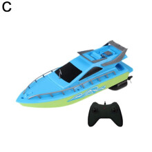 Motoscafo telecomandato, motoscafo simulato, doppio blu, taglia unica