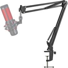Ersatz-Mikrofonständer kompatibel mit HyperX QuadCast S Kondensatormikrofon, professioneller Ständer