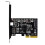 Κάρτα USB PCIE τύπου C PCIEExpress4X σε USB3.2Gen2X2 (20Gbps) ASM3242Chipset για Windows8/10/Linux 2