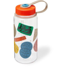 Nalgene Sustain Graphic Weithals-Trinkflasche – 473 ml (16 fl. oz.) TRAIL SUPPLIES AUFKLEBER/KLAR