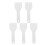 Deicing Shovel 5 Pcs Refrigerator Ice Scraper Tool Kitchen Fridge White Plastic 1