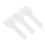 Deicing Shovel 5 Pcs Refrigerator Ice Scraper Tool Kitchen Fridge White Plastic 5