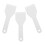 Deicing Shovel 5 Pcs Refrigerator Ice Scraper Tool Kitchen Fridge White Plastic 2