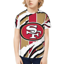 SF_49erss Poikien ja tyttöjen lyhythihainen paita nuorten urheilujalkapallojoukkueelle baseball-faneille lahjoja