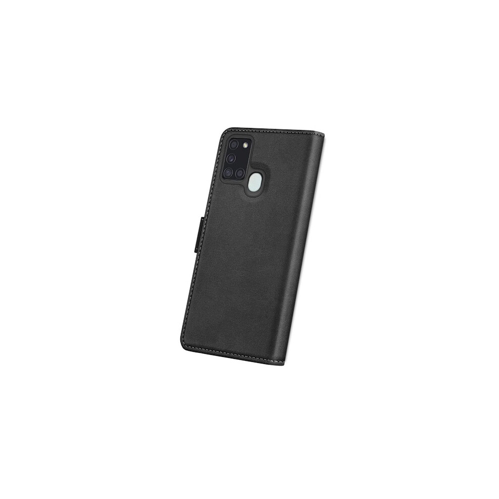 Compatible With Samsung Galaxy A21s Wallet Case Magnet Rvelon - Black 9173940899261