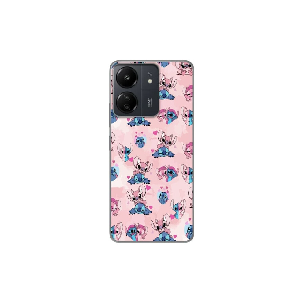 Compatible With Xiaomi Redmi 13C Transparent Case Stitch 9173940899346