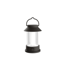 Outdoor-Campingleuchten, Retro-LED-Tragbare Campingleuchten, Superhelle Atmosphärenleuchten, Dekorative Leuchten, Schwarz