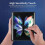Προστατευτική μεμβράνη συμβατή με Samsung Galaxy Z Fold4, Z Fold3, μαλακή προστατευτική οθόνη 3