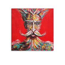 Pictură Don Quijote de Picasso, poster, 20x20inch, imprimare pe pânză, decor de perete estetic pentru cameră, cadou (50x50cm)