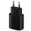 25W compatível com SAMSUNG Fast USB-C com cabo preto 3