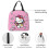 Γυναικεία τσάντα φαγητού Hello Kitty με φερμουάρ, αδιάβροχη και επαναχρησιμοποιήσιμη, 7