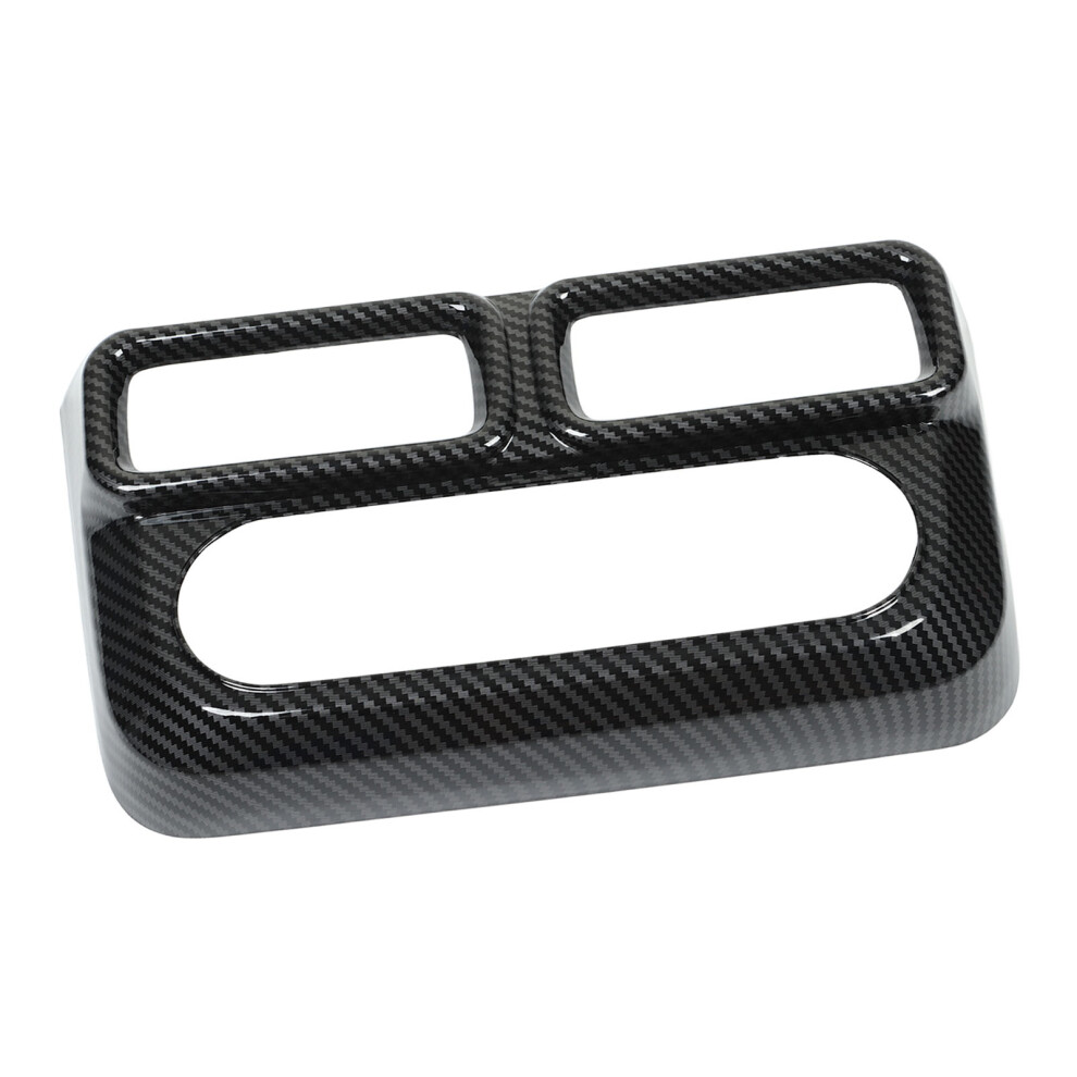 Carbon Fiber Style Central Control Ac Panel Cover For Ford Maverick 2022+ 7691381198467