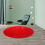 ZZkhGo Round Rug40in, Χαλί Δαπέδου Εσωτερικού Χώρου για Κοντές Τρίχες, Δεν Ρίχνει Τρίχες & 6