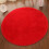 ZZkhGo Round Rug40in, Χαλί Δαπέδου Εσωτερικού Χώρου για Κοντές Τρίχες, Δεν Ρίχνει Τρίχες & 7