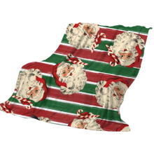 Julepynteteppe rødt festlig trekk kompatibel med tre polka sofa varmt koselig pledd til vinter sengetøy sofa gave