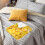 Manta de 50x60 polegadas com estampa de milho doce, macia e aconchegante em flanela, ideal para sofá, cama e poltrona. 4