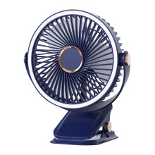 YOBOLK Fan2024 Tischventilator mit Clip, tragbar, klein, für Studenten, Outdoor-Nachtlicht, Zusatzlicht, USB-Ladefunktion, Sonderangebot