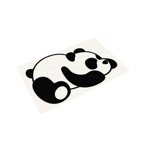 Χαλί Pandas Diatom Mud, απορροφά γρήγορα το νερό, ανθεκτικό στη βρωμιά, χαριτωμένο χαλί, 1