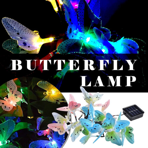 YiFudd Powered12LED Lichterkette für den Außenbereich