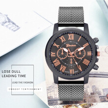ZKCCNUK Klokke Dame Gave Luksusklokker Kvartsklokke Rustfritt stål Urskive Uformell Armbåndsur Gaver til kvinner Opptil 30 % rabatt Salg