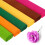 Shulemin Πτυσσόμενο Origami με τσαλακωμένο χαρτί κρεπ DIY Περιτύλιγμα λουλουδιών για 5