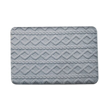 Sonderangebot! Tahtuvzn Eingangsmatte aus Samt, einfarbig, rutschfeste Badmatte für den Haushalt, saugfähige Fußmatte für Badezimmertüren,