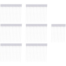 100 plastic verzegelingen, genummerde kabelbinders, labels, wegwerpbare zelfsluitende bewegwijzering voor verzending, 250 mm A