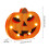 SUSUchens Φωτιστικό διακόσμησης για το Halloween με κολοκύθα και νυχτερίδα, φωτιστικό 5