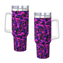 Bape 40oz H2.0 Stainless Steel Vacuum Insulated Tumbler With Lid And Straw For Water, Iced Tea Or Coffee, Smoothie