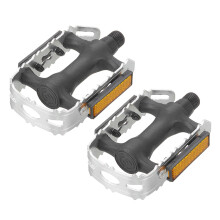 Aqyh Bicycle Pedal - 1 Pair Ultralight Bicycle Pedal, One-piece Molding, Not Easily Deformed, Accessories Bike Platform Pedal for Cycling