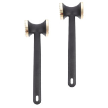 Dual Sided Meat Tenderizer Hammer Mallet Kitchen Tool for Steak Beef Ergonomic Design 2Pcs Set