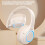 Εκθαμβωτικά ακουστικά Bluetooth με στήριγμα κεφαλής, ασύρματα ακουστικά παιχνιδιών, 4