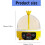 Automatic 4 Egg Incubator with Clear View Window for Birds and Reptiles Hatching 2