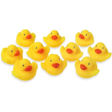 10 rubber ducks Yellow approx. 5cm Bath ducks Bath ducks Rubber ducks