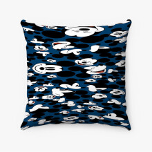 AIVO Mickey Mouse2Custom Pudebetræk Personlig Spundet Polyester Firkantet Pudebetræk Dekorativ Pude Seng Sofa Kastepude Hjemmeindretning tommer