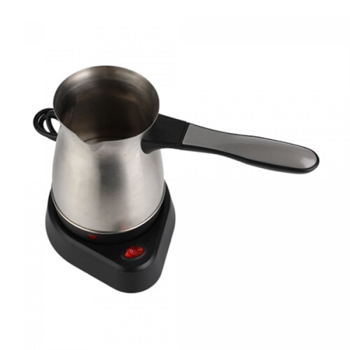 Cafetière turque électrique argentée 1