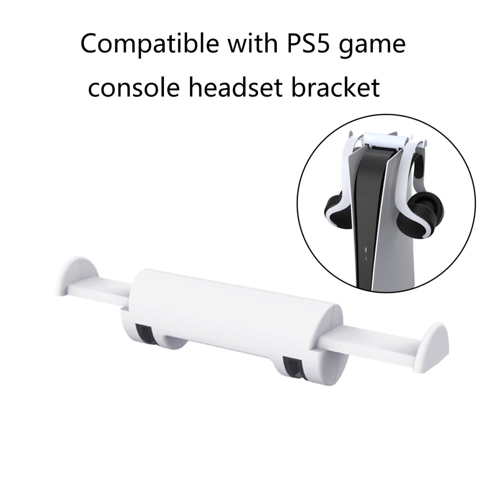 Susuchens Hanging Bracket Stable Retractable Dual Hooks Headset Hook Holder Storage Rack For Ps5 Game Console 9340258918629