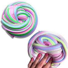 Welling Slime Toy Kolorowa, miękka, nieprzywierająca, puszysta, puszysta glinka dla dzieci