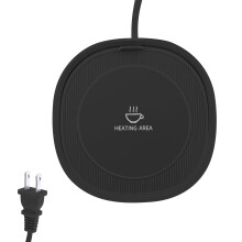 Wekvgz kaffekoppvarmer med 3 temperaturinnstillinger, 8 timers automatisk avstengning, kompatibel med de fleste kopper, for kaffe, te, melk, varm