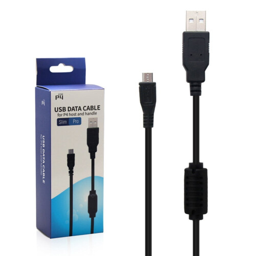 Câble de chargement USB pour manette de jeu PS4/Slim/Pro, câble de synchronisation