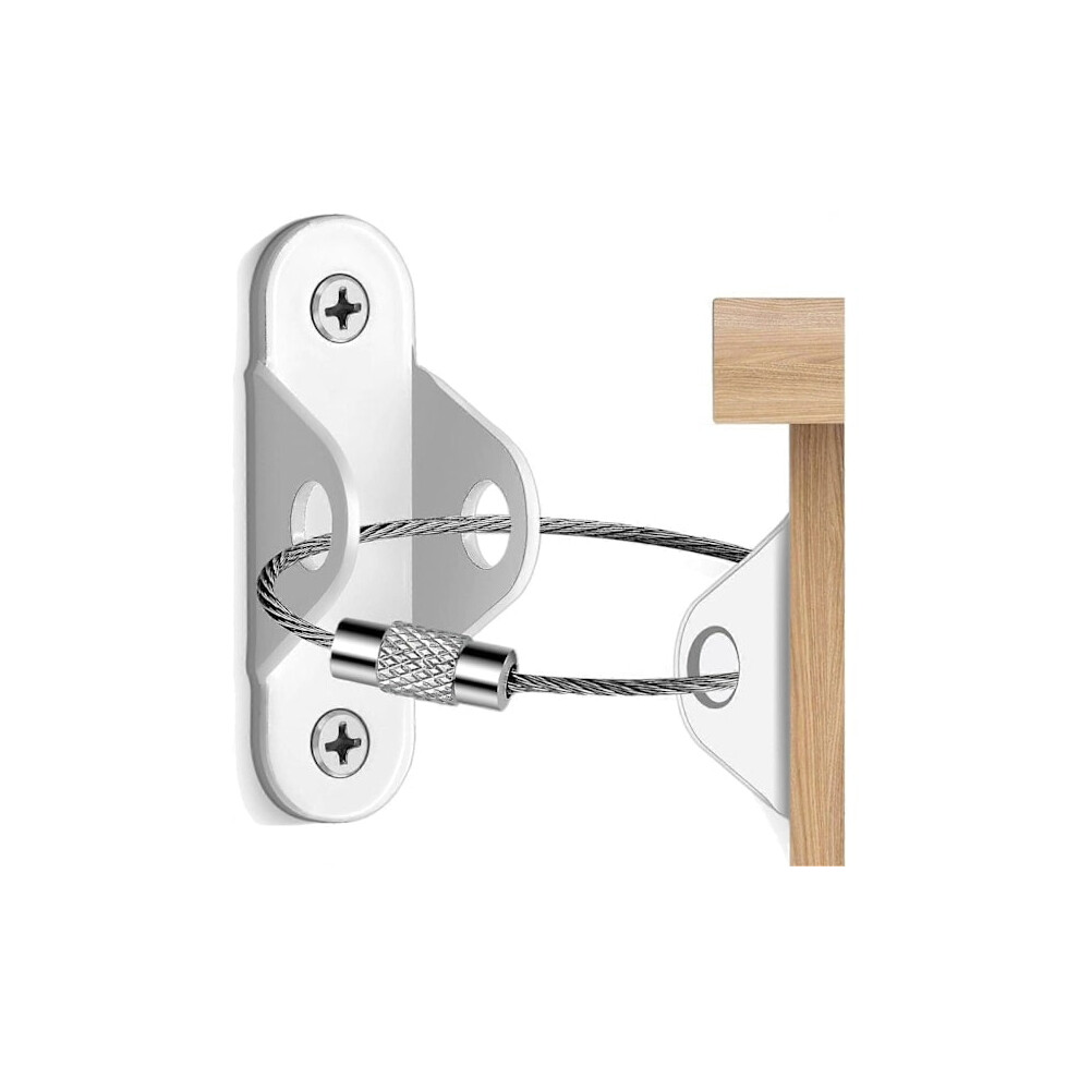 pcs Furniture Anchors for Child Safety, Furniture Straps Used to Prevent Falls and Tipover Protection, Dresser or Cabinet to Wall Anchors