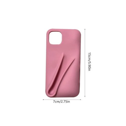 Rhode Lip Case with Listick Lip Gloss 3D Phone Case - Ribbon compatible with iPhone11 1